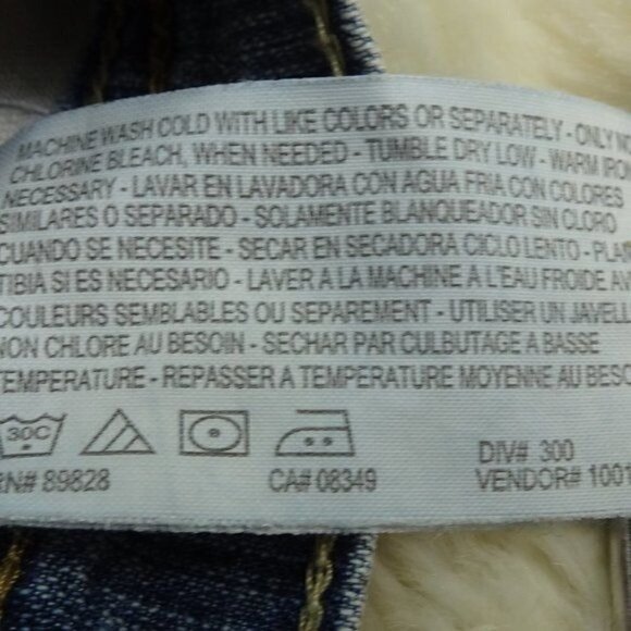 Gloria Vanderbilt Amanda Stretch Jeans Sz 8 Avg - Picture 6 of 10